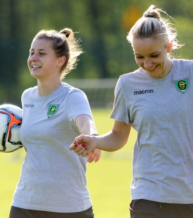 Środowy trening piłkarek [GALERIA]