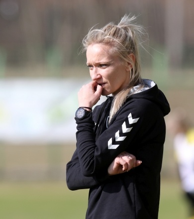 Karolina Koch po meczu GKS - Rekord [WIDEO]