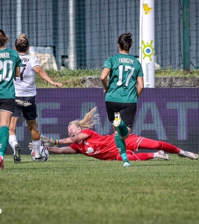 Kinga Seweryn po meczu Czarni - GKS [WIDEO]