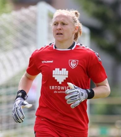 Weronika Klimek po meczu GKS - AP Orlen [WIDEO]