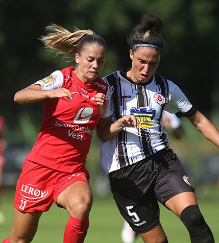 Liga Mistrzyń UEFA. SK Brann - Lokomotiv Stara Zagora [GALERIA]