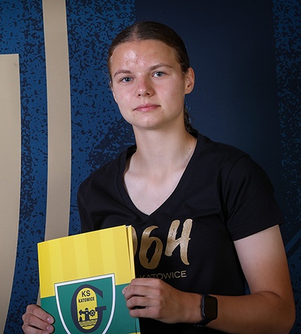 Alicja Wojas w pierwszej drużynie GKS-u