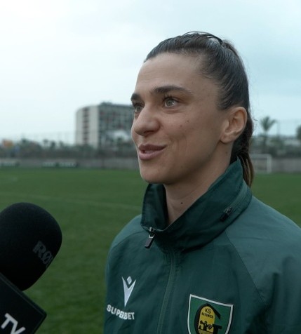 Patrícia Hmírová po meczu GKS - BIIK [WIDEO]